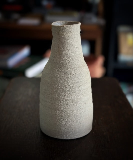 Emma Flaherty ceramics, Narrow Organic Shaped Vase