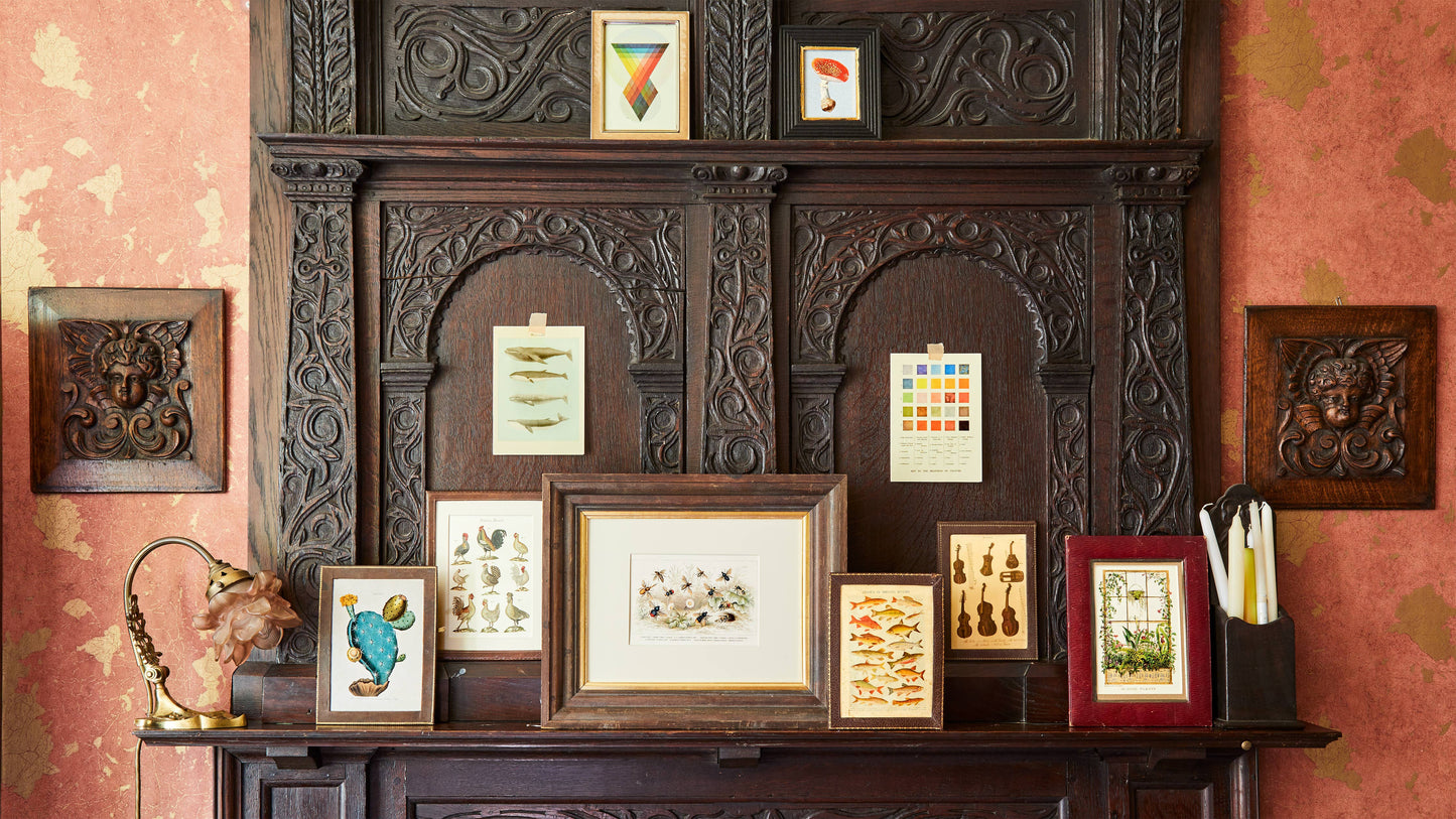 The Pattern Book - Prismatics greeting card