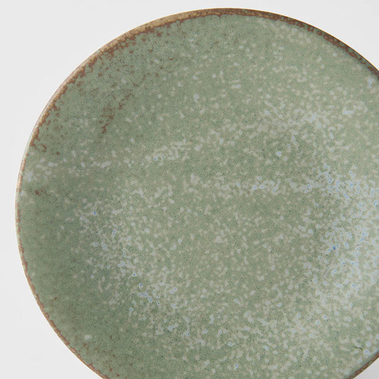 Made In Japan Plate - Green Fade Glaze