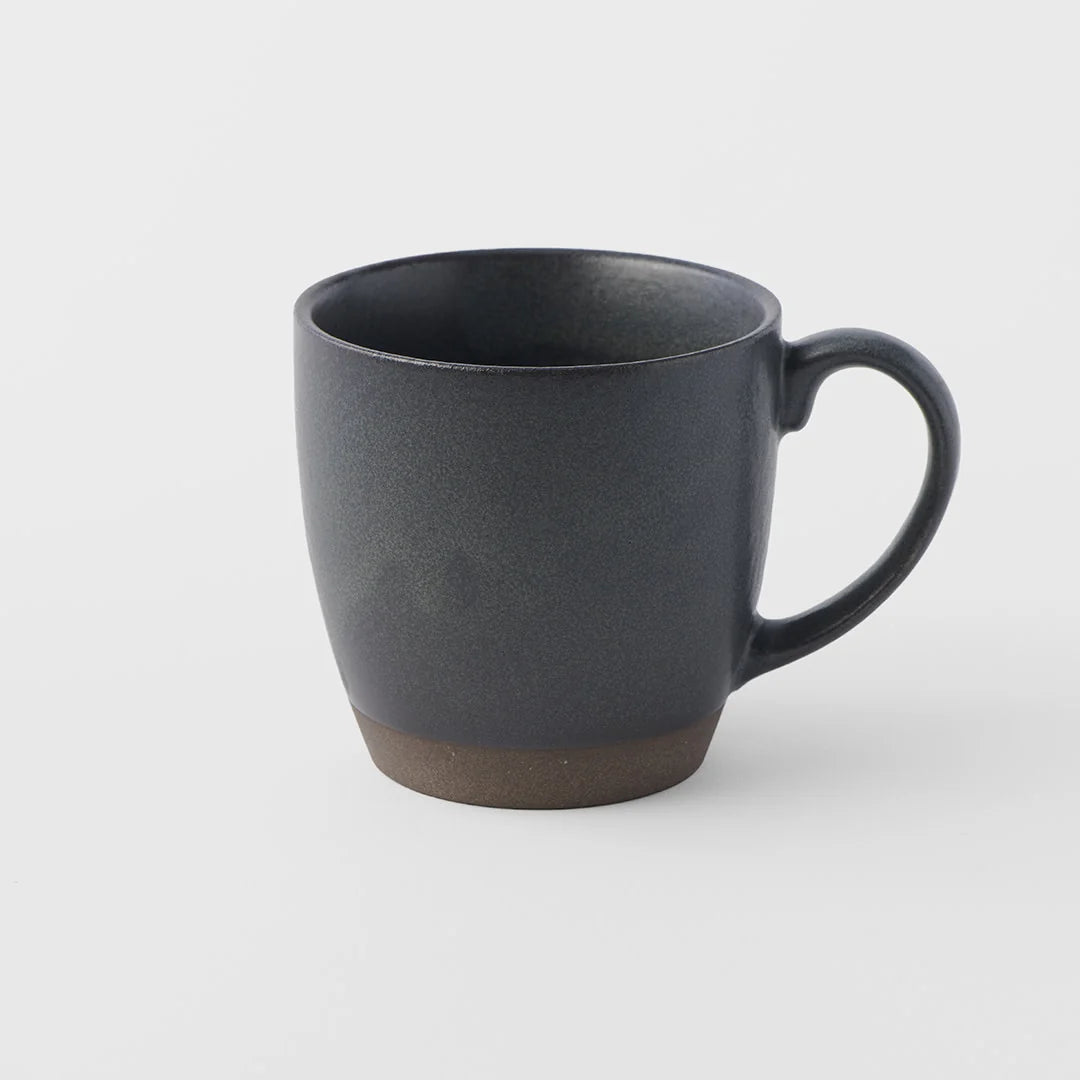 Made In Japan - Taiko Mug 265ml Black & Bisque Glaze