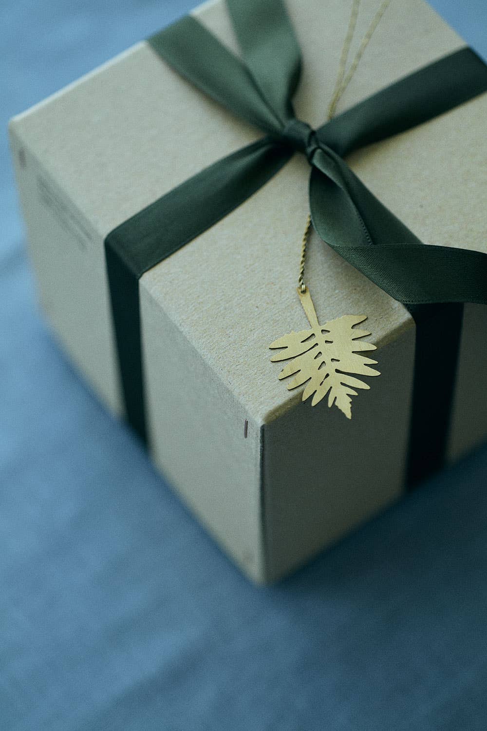 Brass Leaf on brass wire