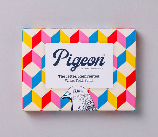 Urban Pigeon Colorful Folding Letter Pack, Pack of 6