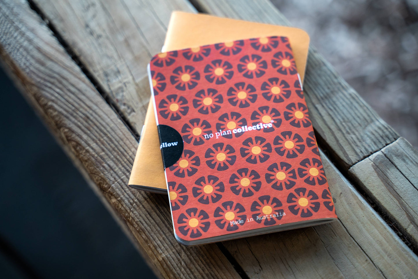 Journal & Undated planner A6 - YELLOW