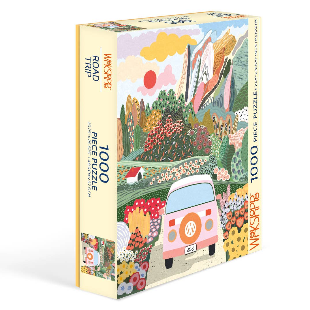 WerkShoppe 1000 Pc Puzzle – Road Trip