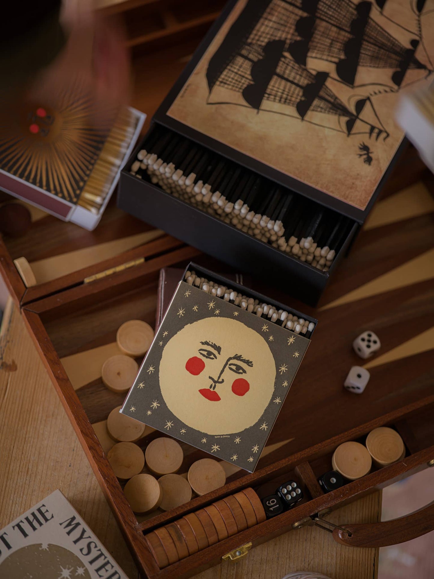 Moon | Square - Safety Matches