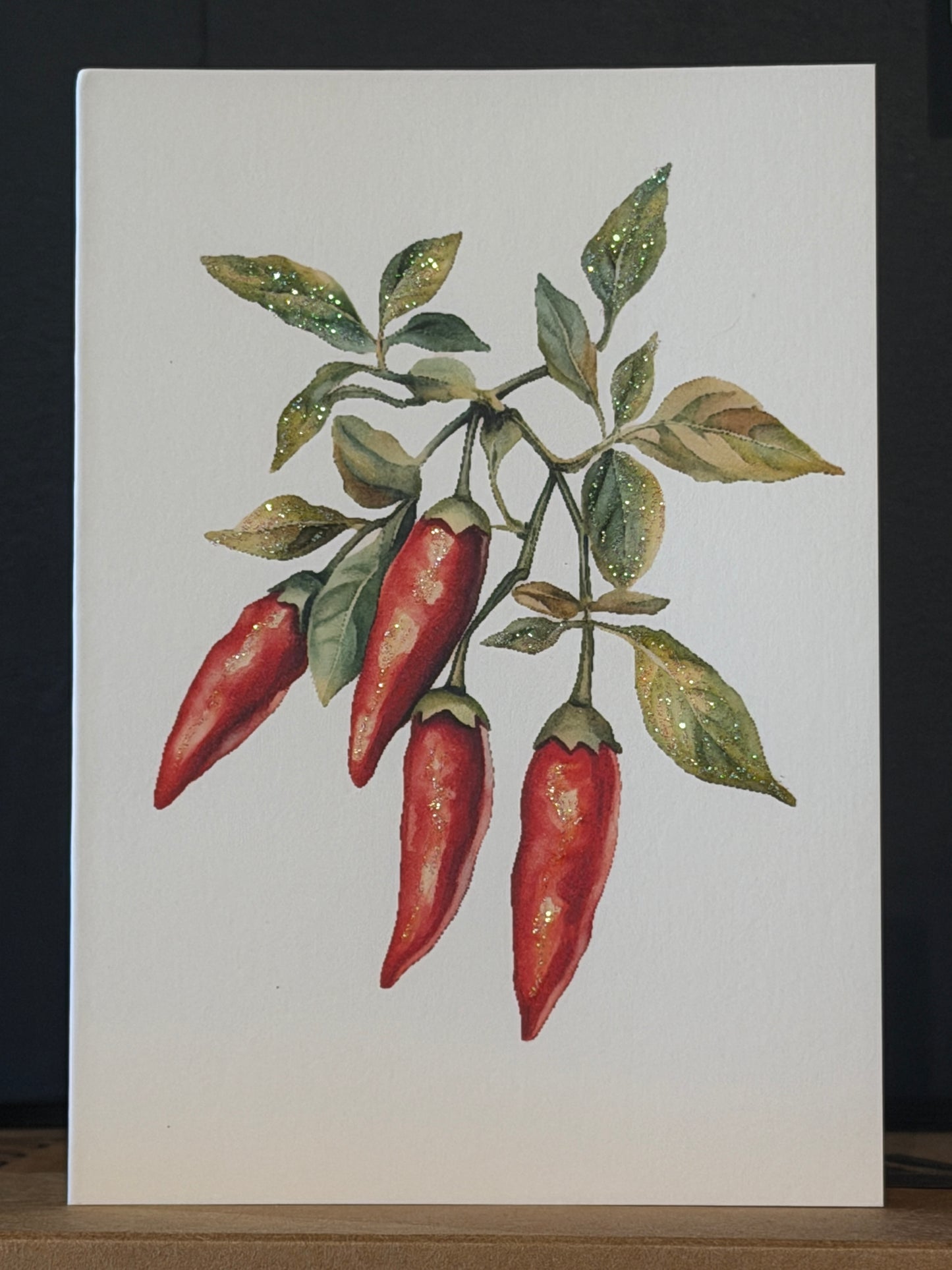 Dandelion Greeting Cards - Red Chillies