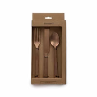 Barebones Copper Flatware Set