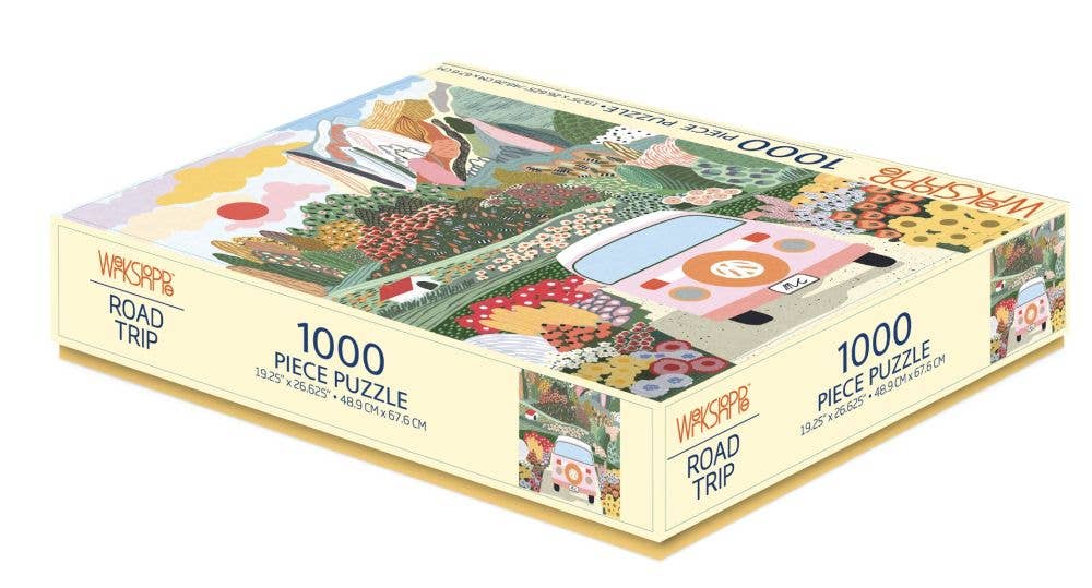 WerkShoppe 1000 Pc Puzzle – Road Trip