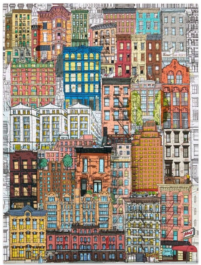 WerkShoppe 500 Pc Puzzle – City Life
