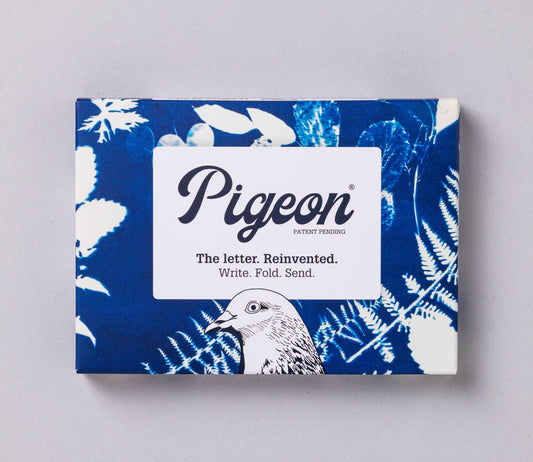 Pigeonposted - Apothecary Pigeon, Botanical Folding Letter Set - Pack of 6