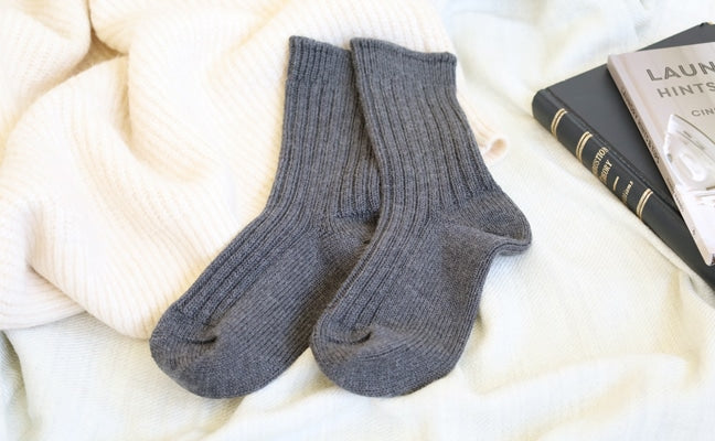Kontex Wool Cotton Rib Socks