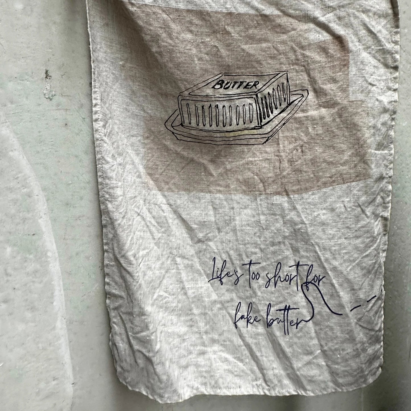 French Linen Tea Towel - Heaven I Earth