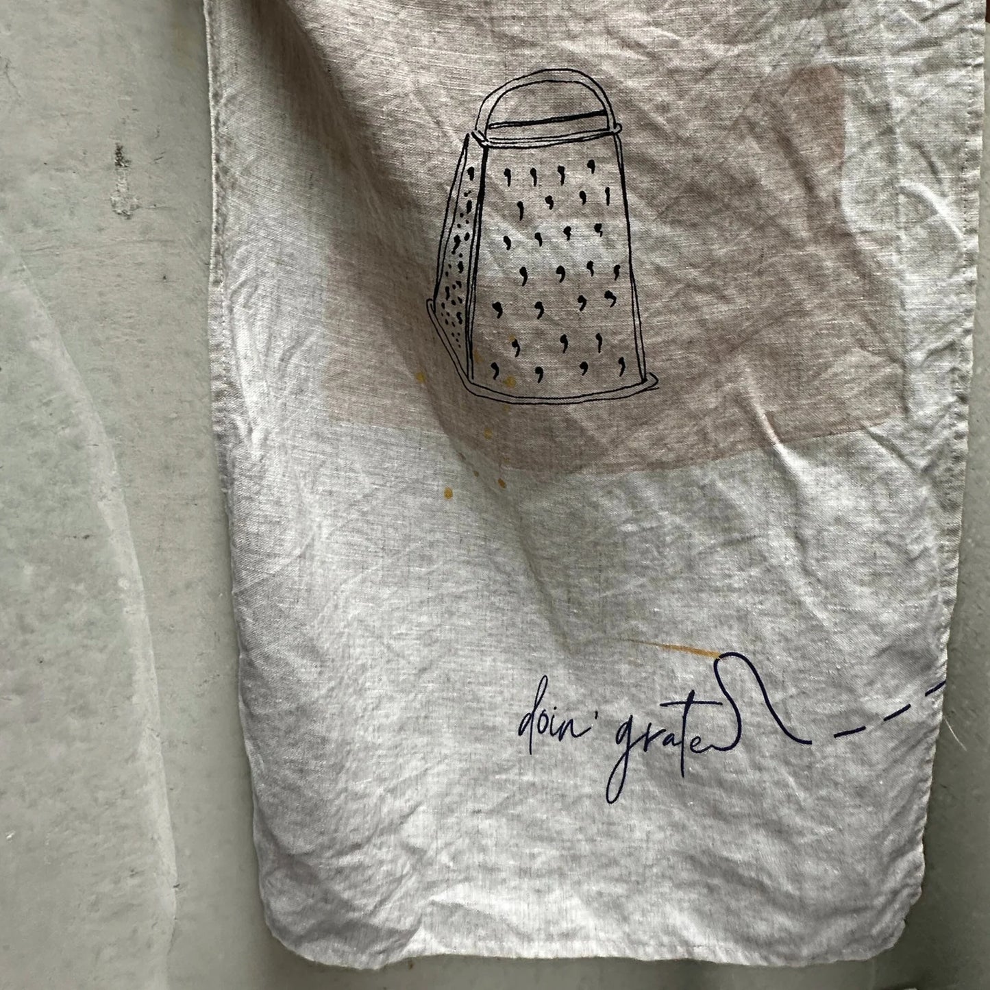 French Linen Tea Towel - Heaven I Earth