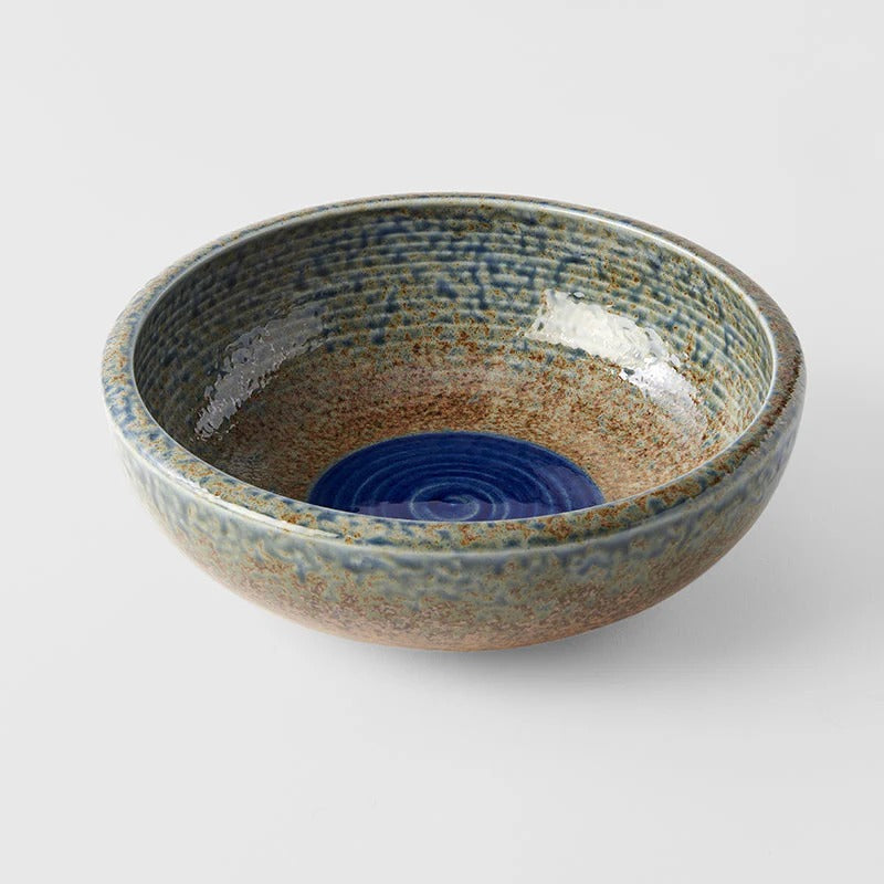 Made in Japan - Bowl Thick Edge 24cm Earth & Sky Glaze