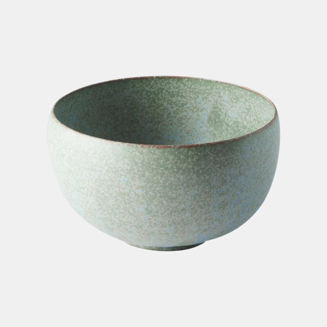 Made in Japan - Round Bowl Green Fade Glaze