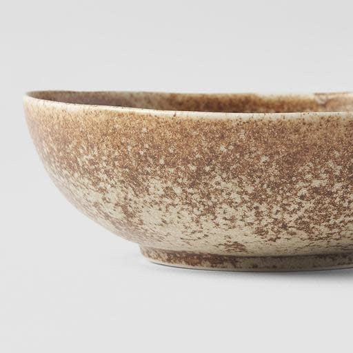 Made in Japan Oval Bowl in Sand Fade