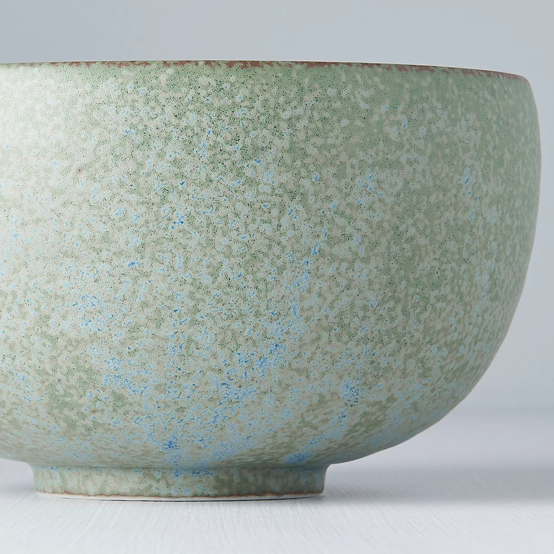 Made in Japan - Round Bowl Green Fade Glaze