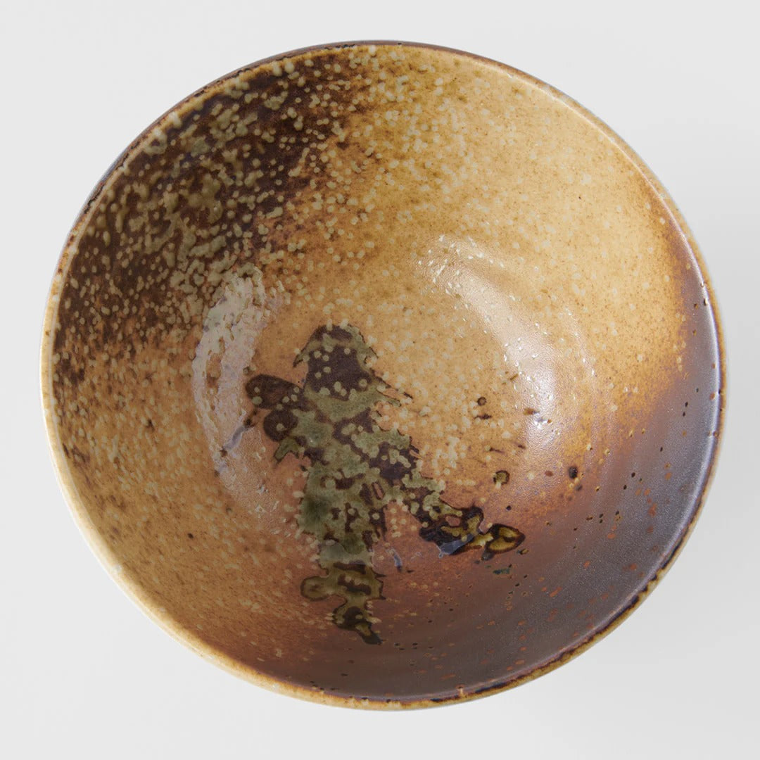 Made in Japan Wabi Sabi glazed Udon Bowl 19.5cm