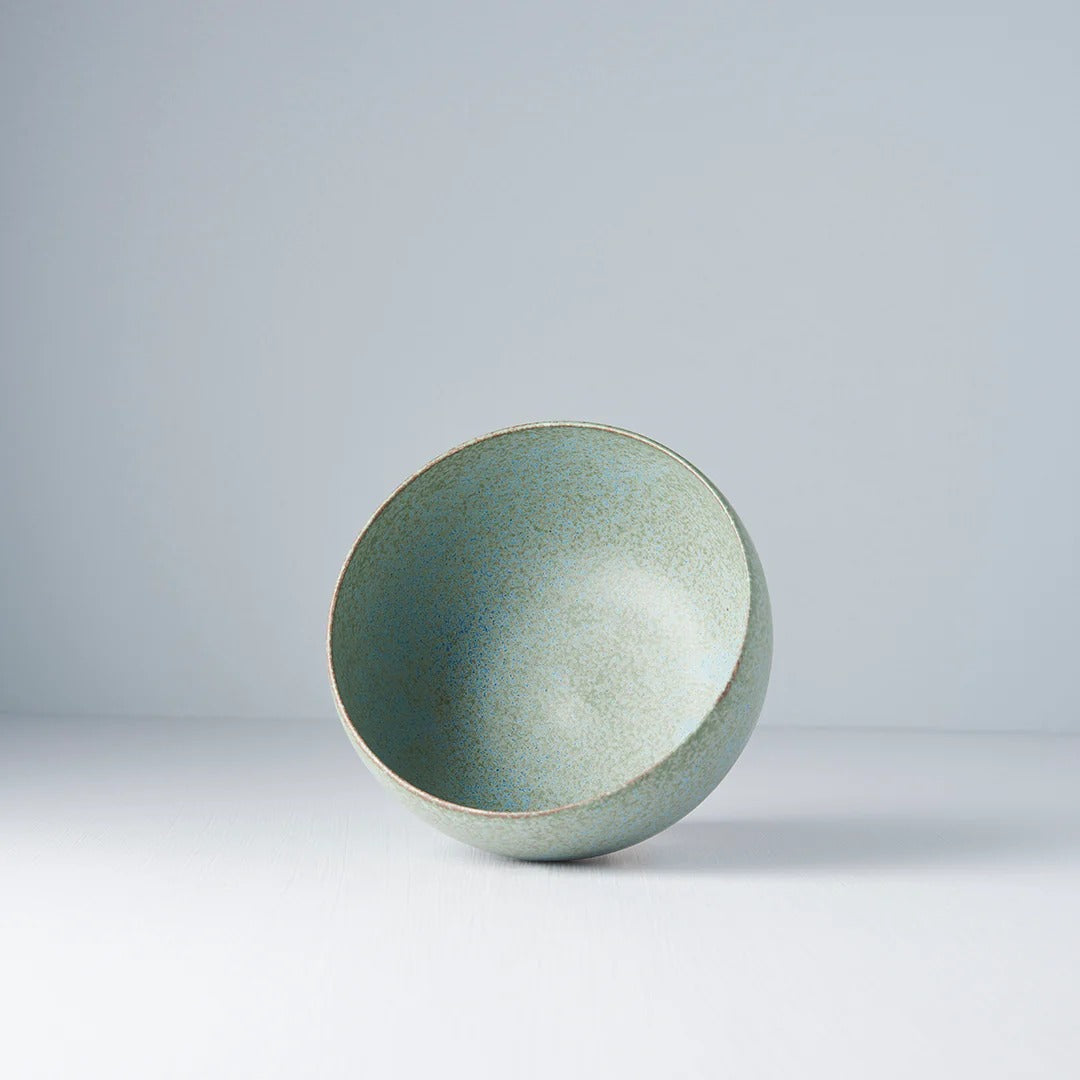 Made in Japan - Round Bowl Green Fade Glaze