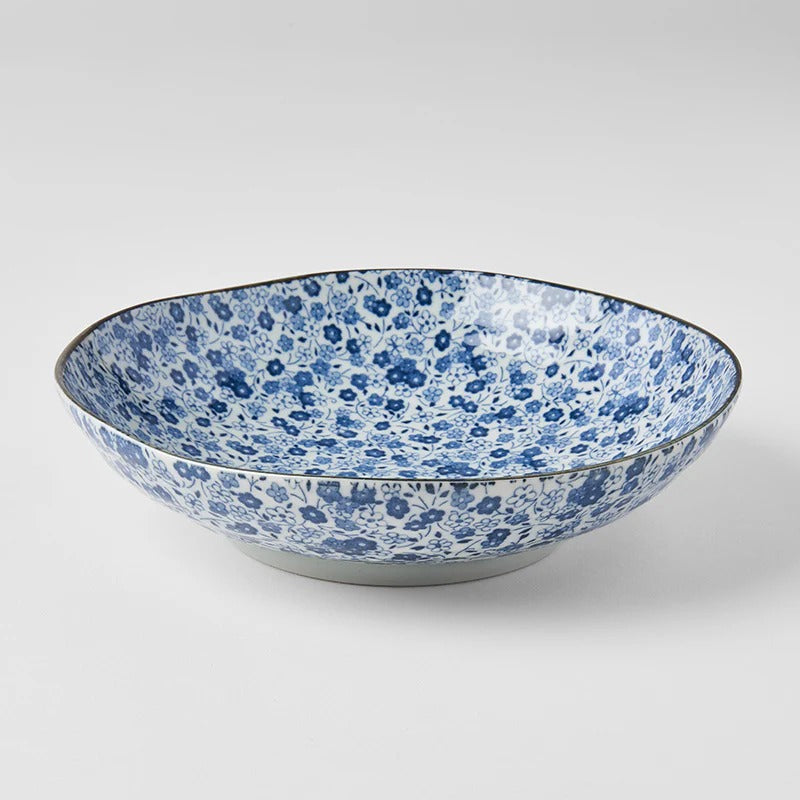 Made in Japan - Blue Daisy Japanese Bowls