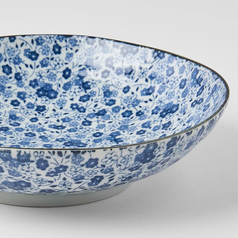 Made in Japan - Blue Daisy Japanese Bowls