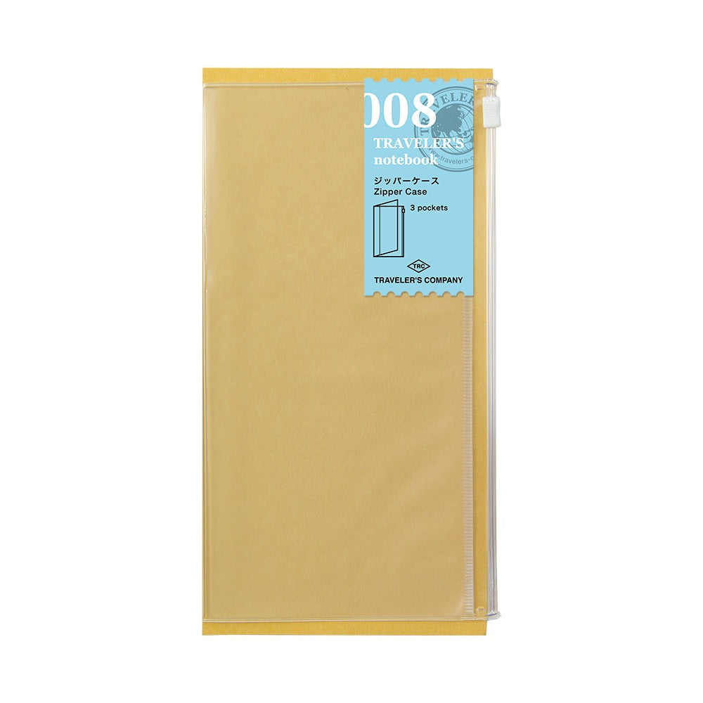 TRAVELER'S 008 Zipper Case Regular Notebook Insert