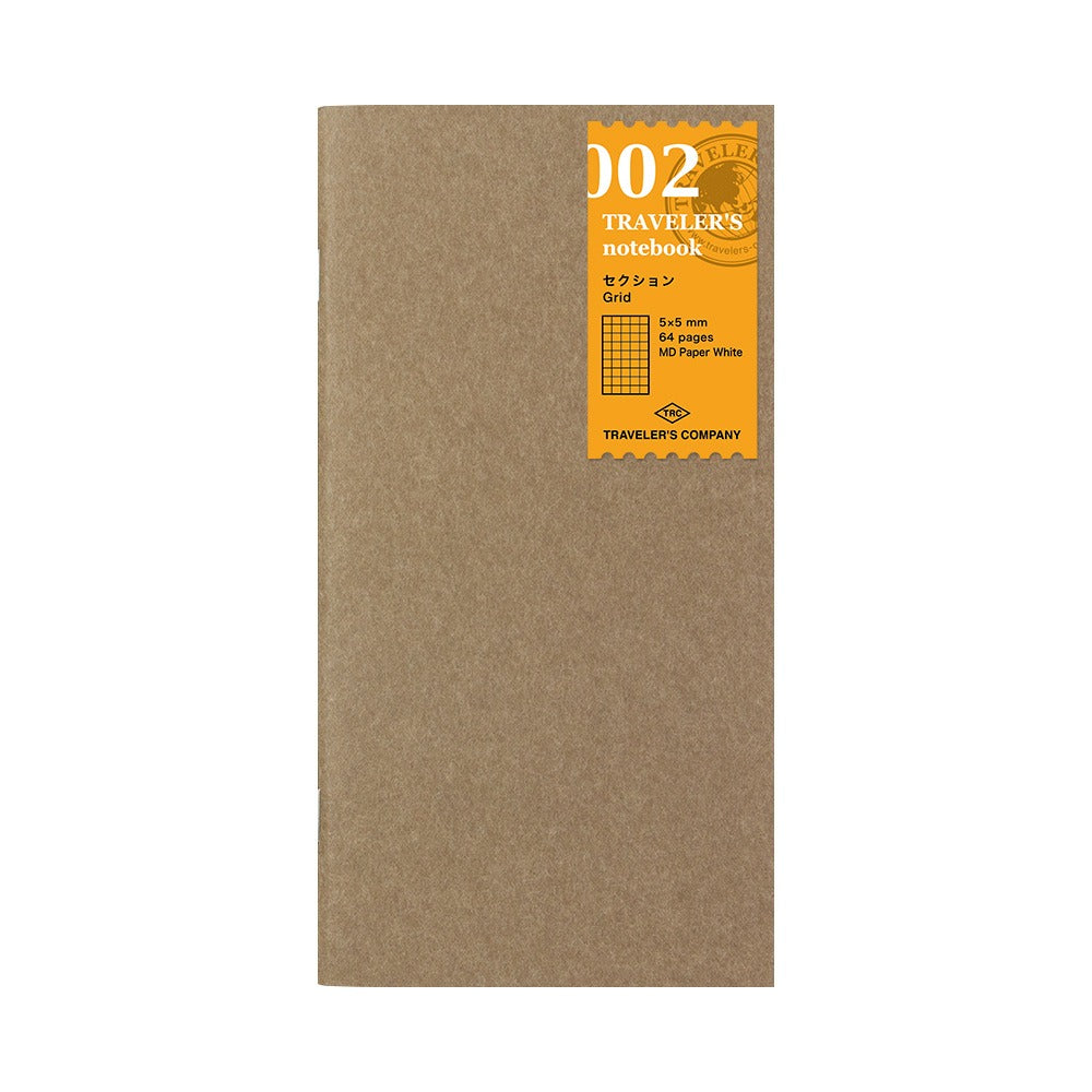 TRAVELER'S 002 Grid Regular Notebook Insert