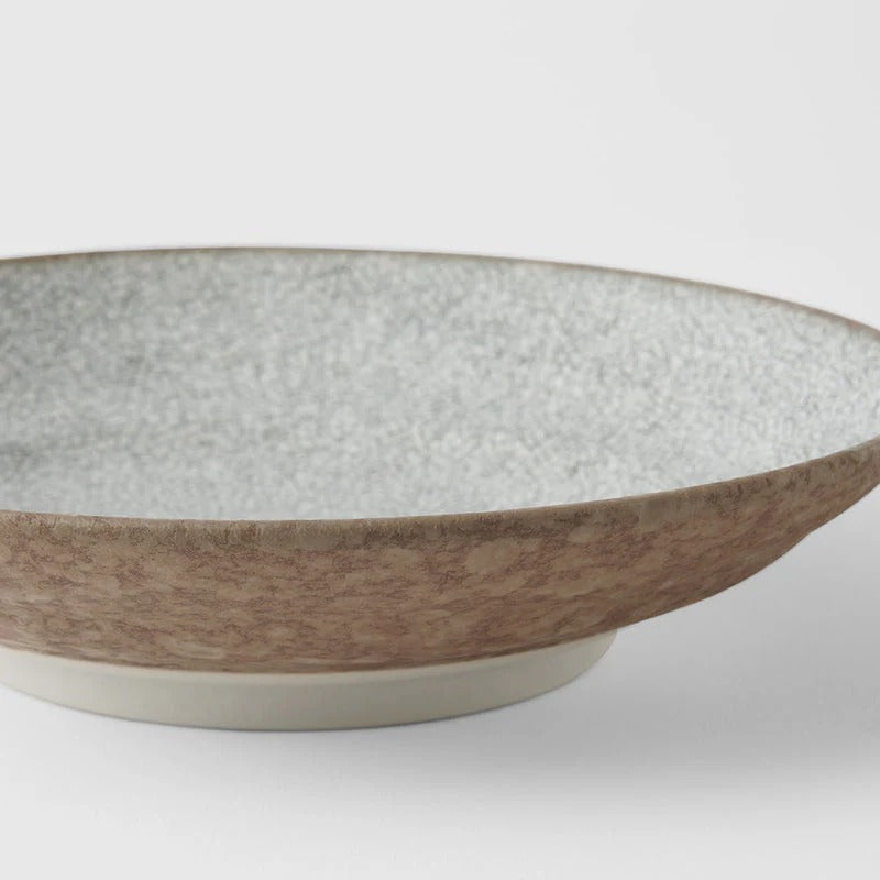 Made in Japan - Pasta Bowl Crazed Grey