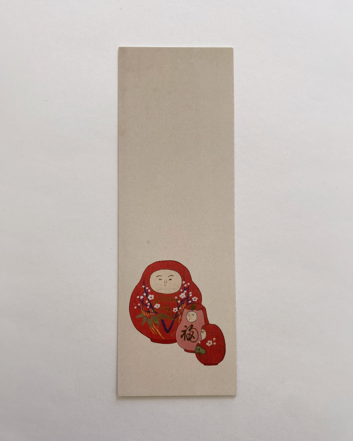 Kiku Print Bookmark, Kazoku