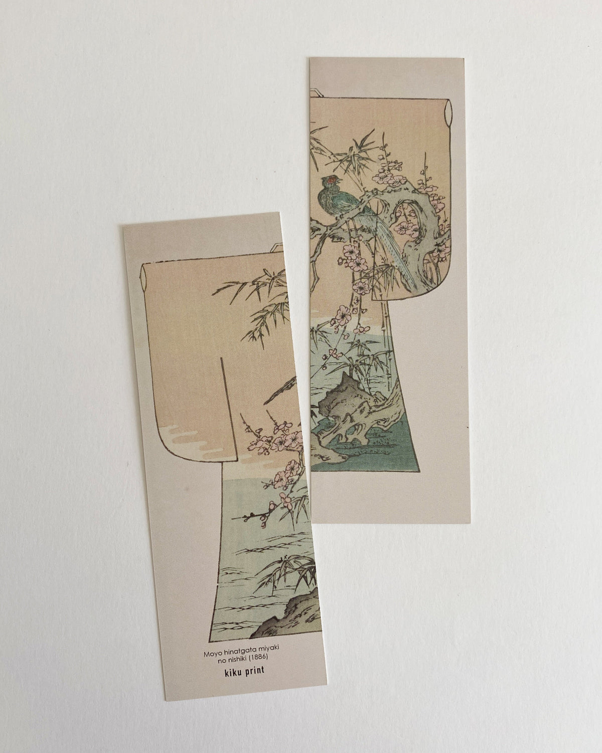 Kiku Print Bookmark, Fancy Pheasant