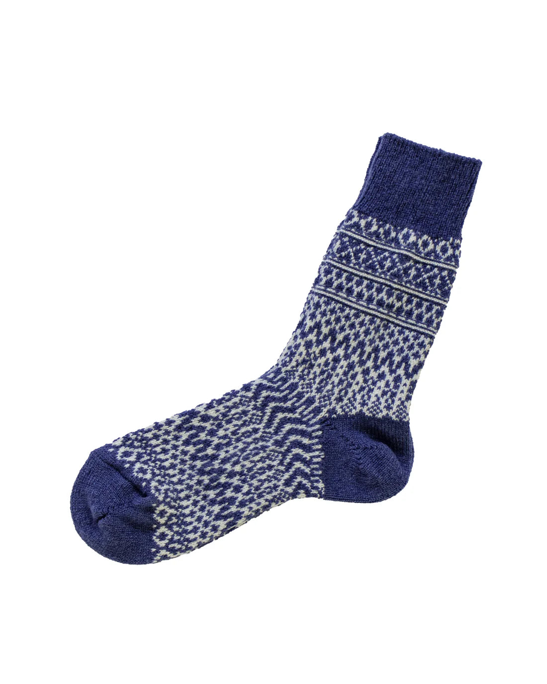 Nishiguchi Kutsushita Oslo Wool Jacquard Socks