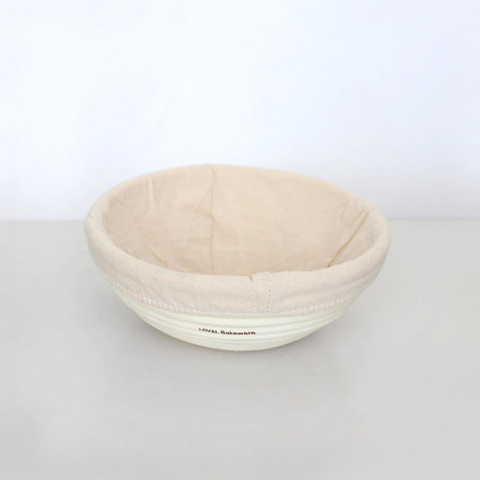 Round Cane Banneton Proving Basket (with Liner)