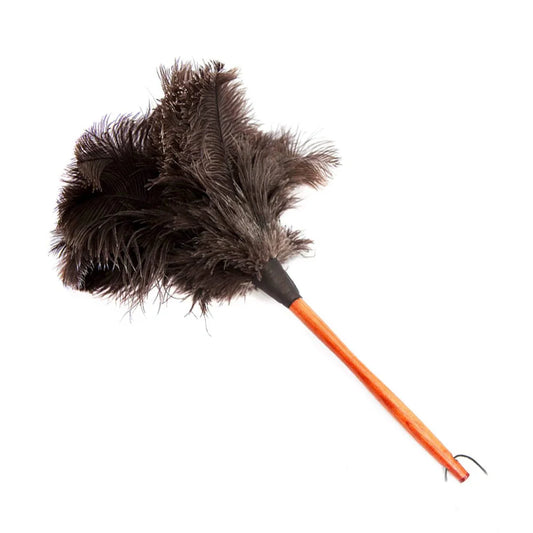 Redecker Ostrich Brown Feather Duster 50cm
