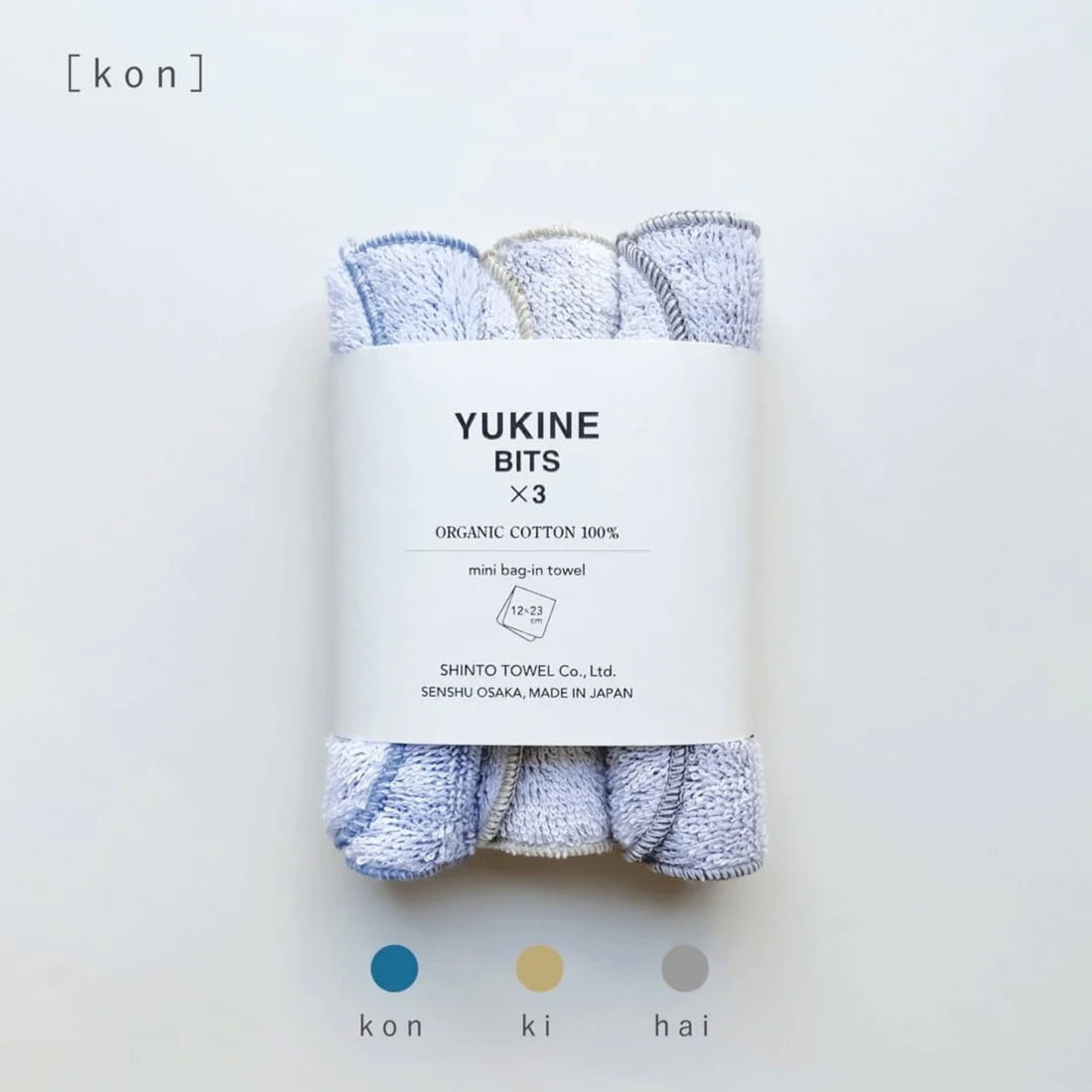 Yukine mini towel set by Shinto